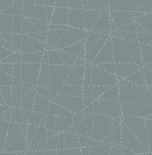 Alcott Slate Dotted Blue Wallpaper with Modern Geometric Dot Pattern - A-Street Prints 4141-27128