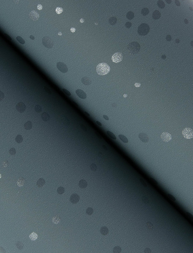 Alcott Slate Dotted Blue Wallpaper with Modern Geometric Dot Pattern - A-Street Prints 4141-27128
