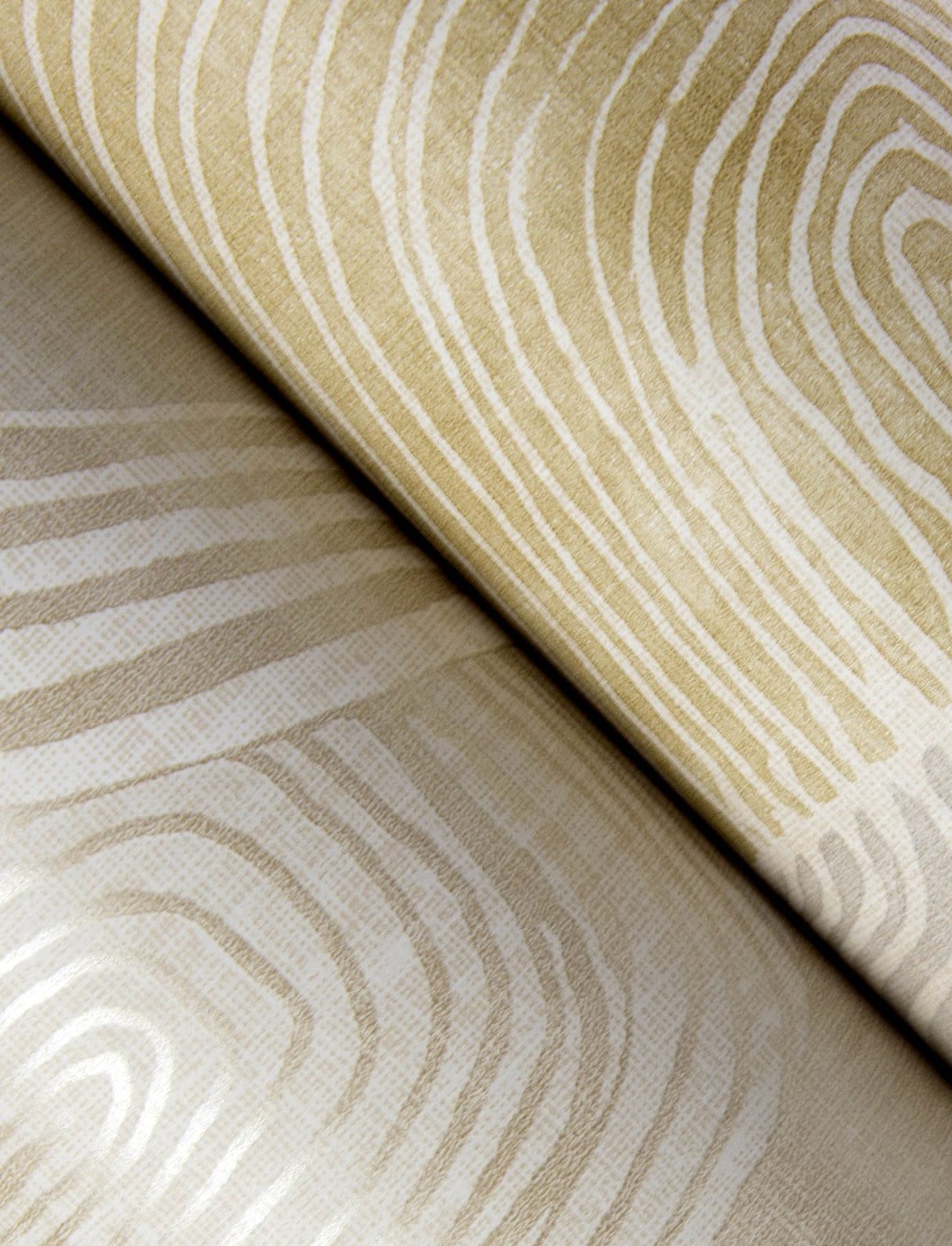 Hollace Honey Geometric Wallpaper with Metallic Modern Graphics Pattern - A-Street Prints 4141-27129
