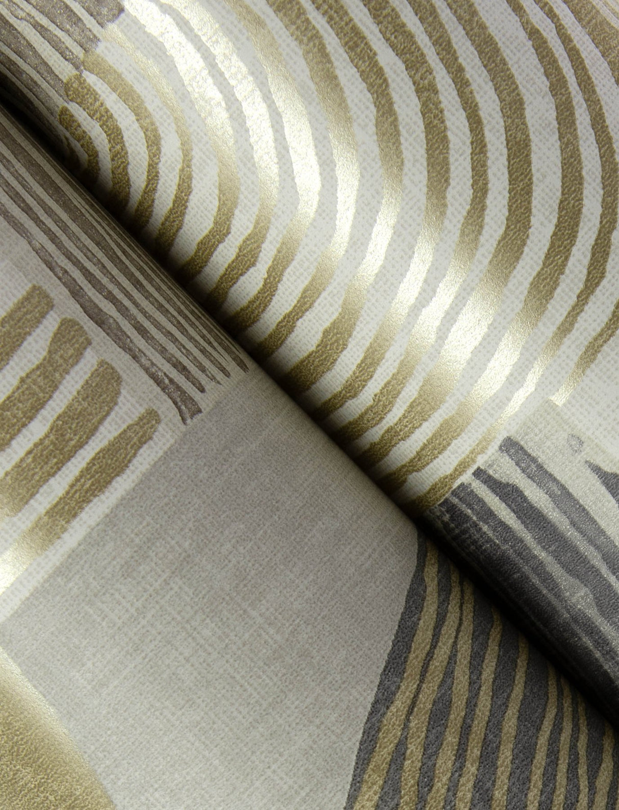 Hollace Slate Geometric Wallpaper with Metallic Modern Geometrics - A-Street Prints 4141-27132