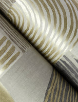 Hollace Slate Geometric Wallpaper with Metallic Modern Geometrics - A-Street Prints 4141-27132
