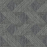 Presley Black Tessellation Wallpaper with Masculine Geometric Graphics - A-Street Prints 4141-27133