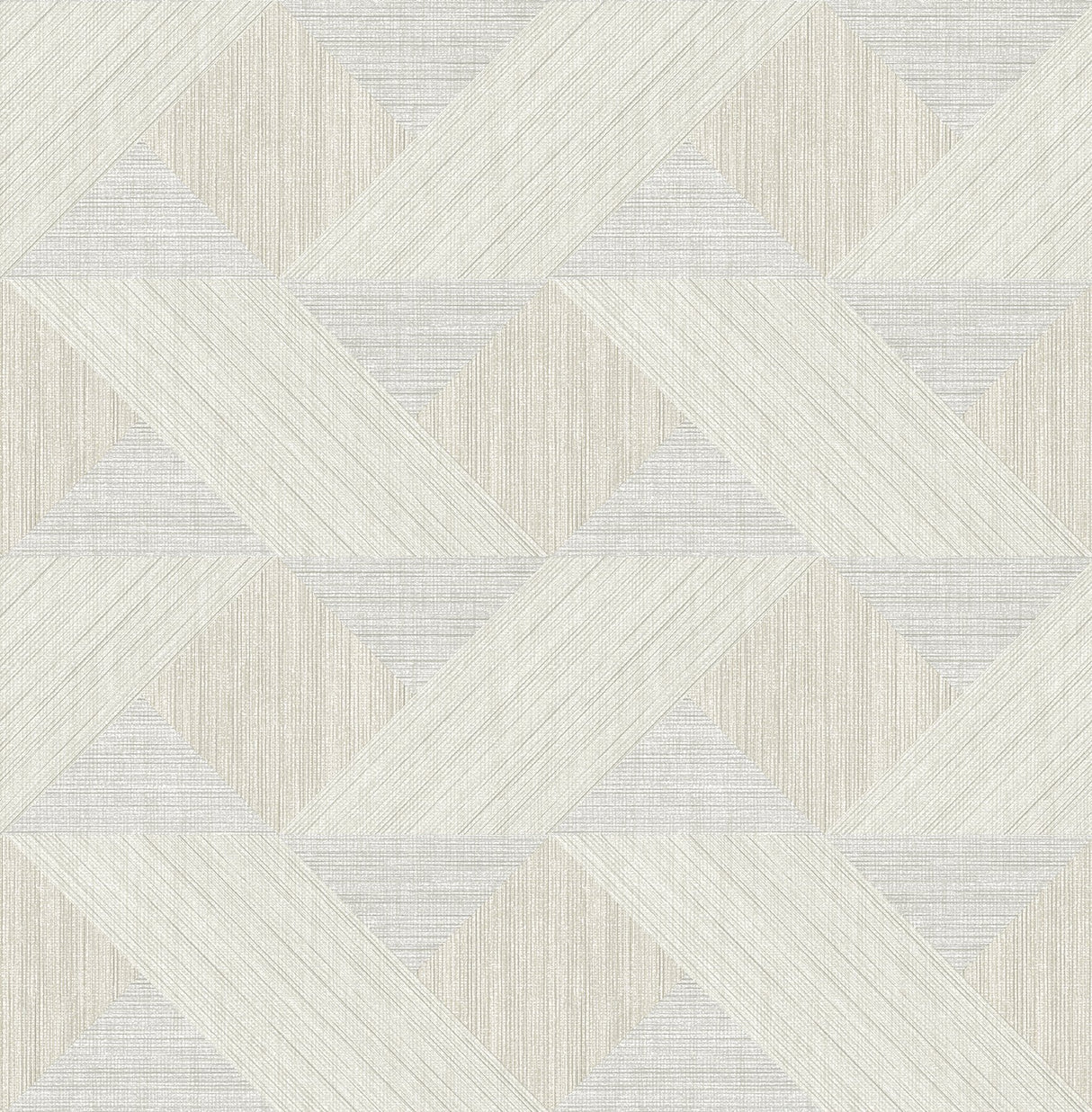 Presley Grey Tessellation Wallpaper with Textured Geometric Pattern - A-Street Prints 4141-27135