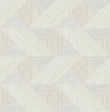 Presley Grey Tessellation Wallpaper with Textured Geometric Pattern - A-Street Prints 4141-27135