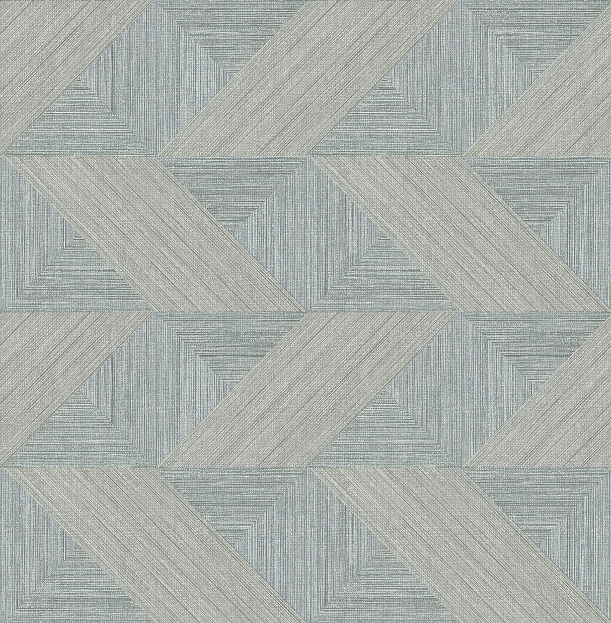 Presley Slate Tessellation Wallpaper with Masculine Geometric Pattern - Brewster 4141-27136