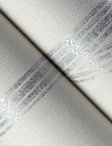 Harlow Silver Curved Contours Wallpaper with Geometric Linen-Look Pattern - A-Street Prints 4141-27138