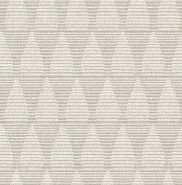Mirko Grey Ogee Wallpaper with Modern Graphic Ogee Pattern - Brewster 4141-27145