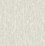 Corliss Neutral Beaded Strands Neutral Wallpaper with Abstract Modern Textured Raised Ink - A-Street Prints 4141-27152