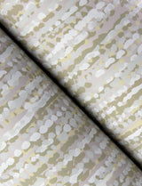 Corliss Neutral Beaded Strands Neutral Wallpaper with Abstract Modern Textured Raised Ink - A-Street Prints 4141-27152