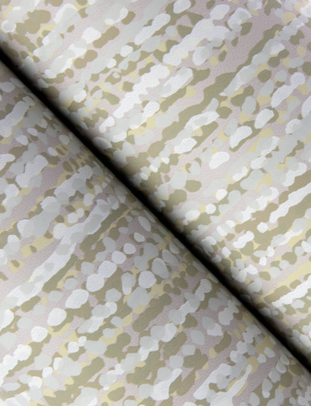 Corliss Neutral Beaded Strands Neutral Wallpaper with Abstract Modern Textured Raised Ink - A-Street Prints 4141-27152