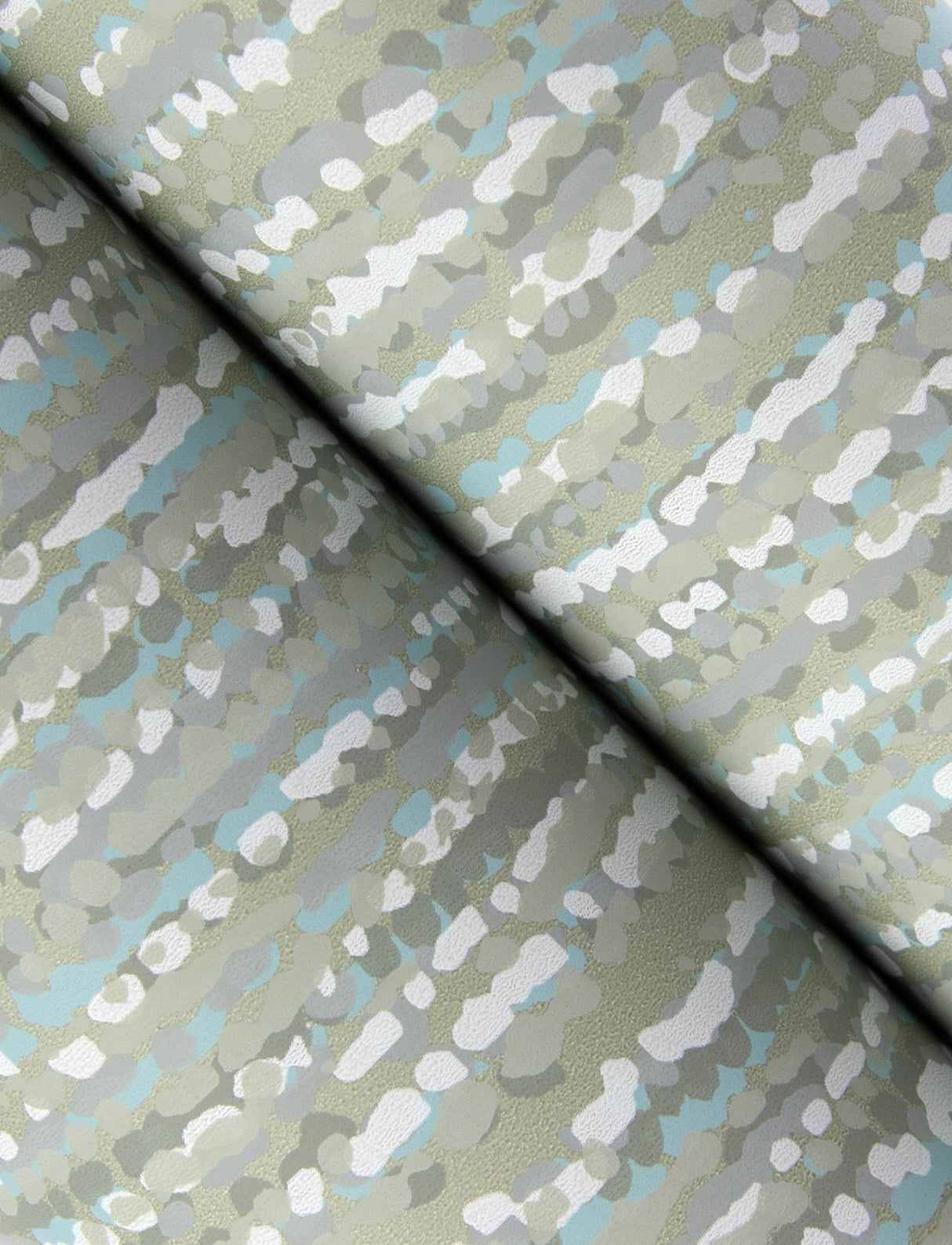 Corliss Moss Beaded Strands Wallpaper with Modern Abstract Pattern - A-Street Prints 4141-27153