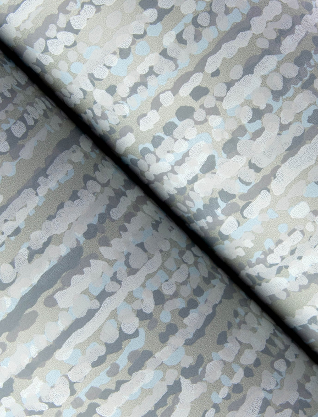 Corliss Grey Beaded Strands Wallpaper with Abstract Beaded Strands Motif - Brewster 4141-27154