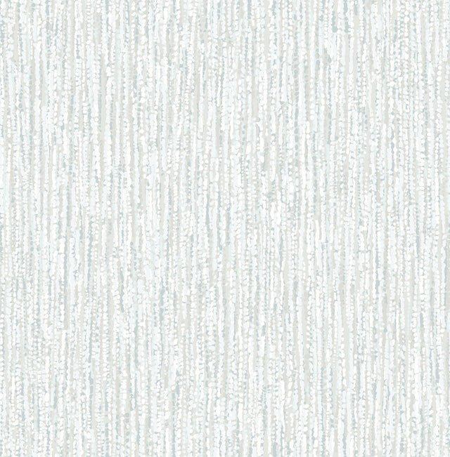 Corliss Light Blue Beaded Strands Wallpaper with Abstract Modern Pattern - A-Street Prints 4141-27156