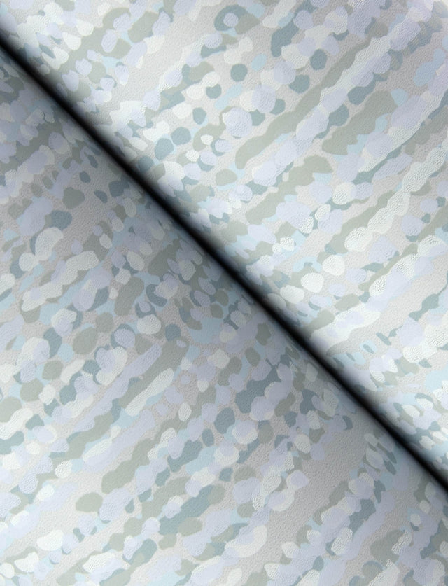 Corliss Light Blue Beaded Strands Wallpaper with Abstract Modern Pattern - A-Street Prints 4141-27156