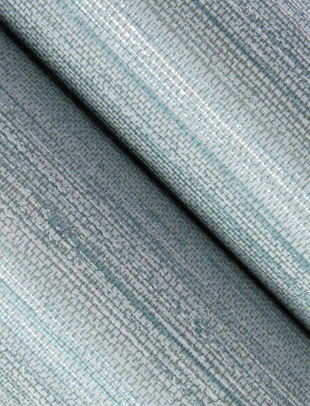 Sheehan Light Blue Faux Grasscloth Wallpaper with Modern Geometric Motif - A-Street Prints 4141-27162