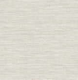 Sheehan Neutral Faux Grasscloth Wallpaper with Modern Graphic Texture - Brewster 4141-27164