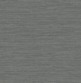 Sheehan Black Faux Grasscloth Wallpaper with Modern Faux Grasscloth Texture - A-Street Prints 4141-27166