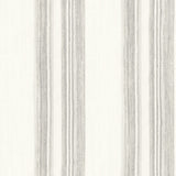 Loom Spun Grey Wallpaper with Textured Stripe Pattern, Farmhouse Style - Chesapeake 4142-72602