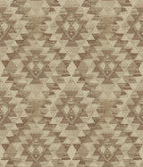 Montana Maroon Wallpaper with Geometric Country Pattern - Chesapeake 4142-72606