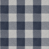 Lumberjack Navy Wallpaper with Buffalo Plaid Pattern, Farmhouse Style - Chesapeake 4142-72620