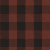 Lumberjack Maroon Wallpaper with Buffalo Plaid Pattern, Farmhouse Style - Chesapeake 4142-72621