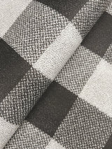 Lumberjack Black Wallpaper with Buffalo Plaid Farmhouse Graphic - Chesapeake 4142-72622
