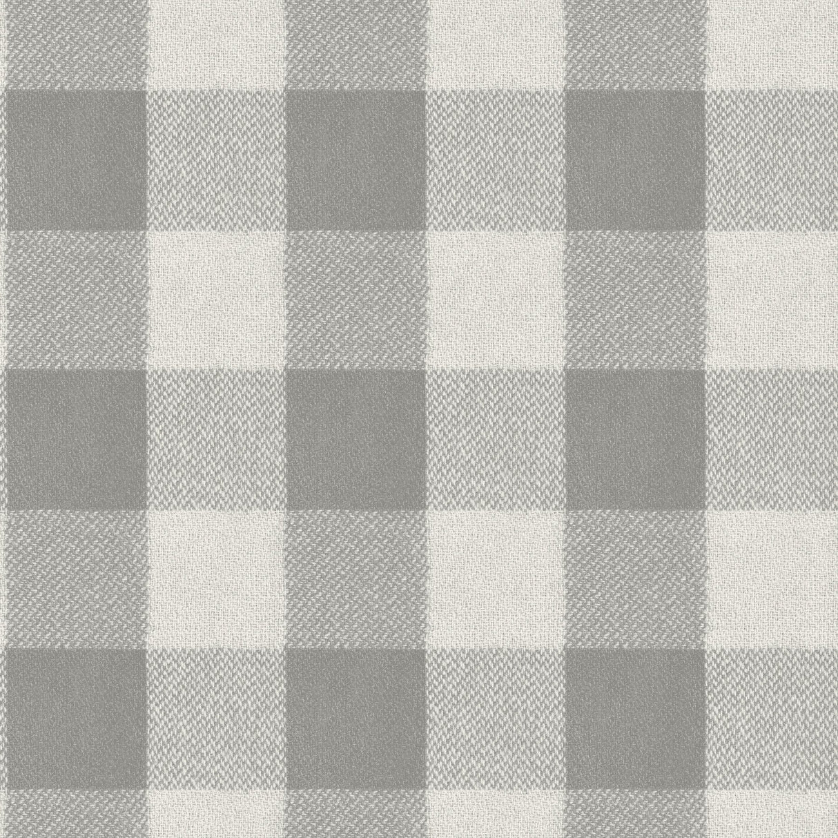 Lumberjack Grey Wallpaper with Buffalo Plaid Pattern, Farmhouse Style - 4142-72623