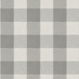 Lumberjack Grey Wallpaper with Buffalo Plaid Pattern, Farmhouse Style - 4142-72623