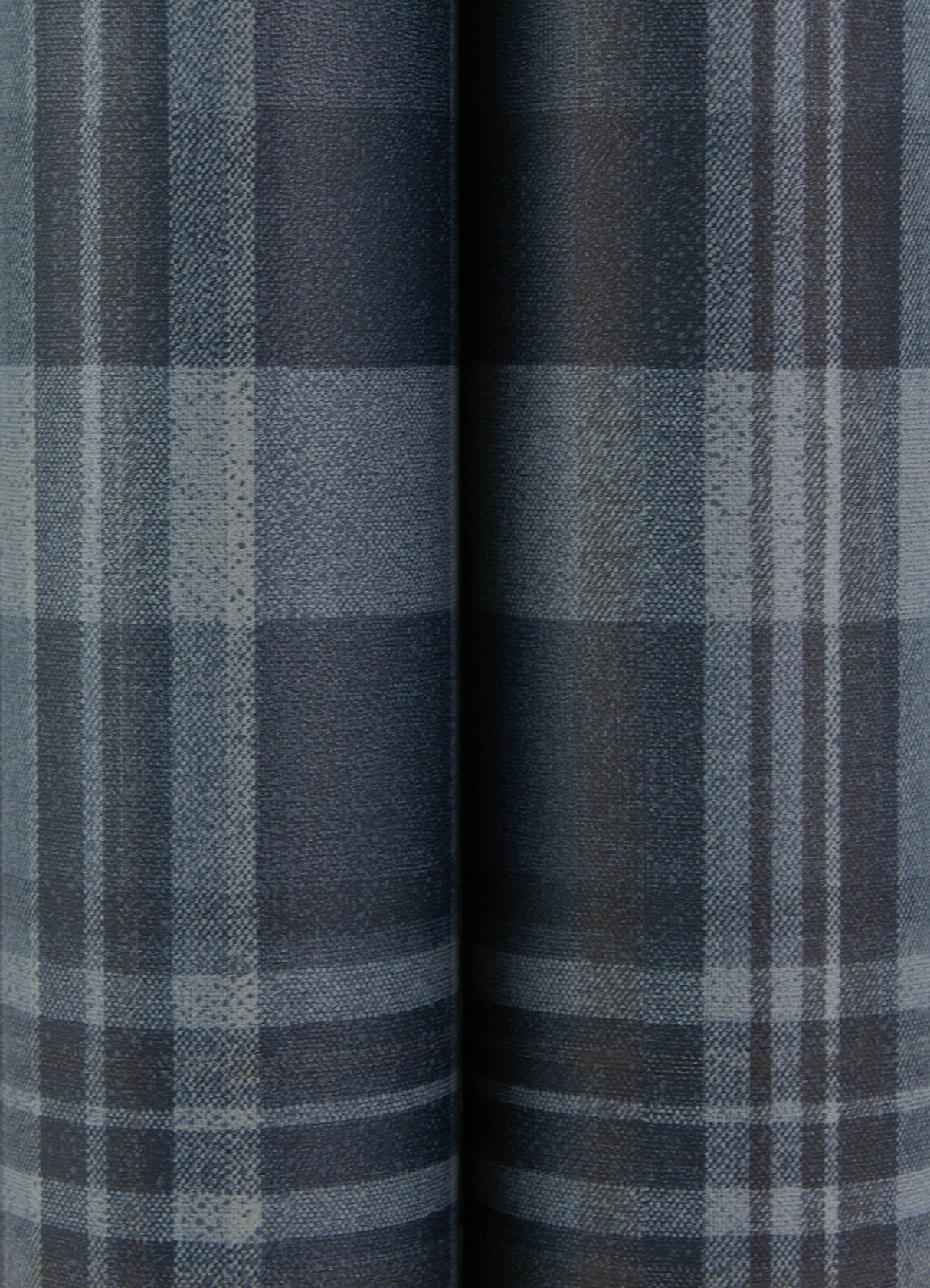 Dutton Plaid Indigo Wallpaper with Traditional Plaid Pattern - Chesapeake 4142-72635