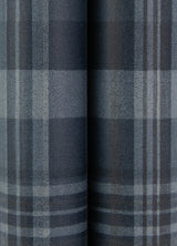 Dutton Plaid Indigo Wallpaper with Traditional Plaid Pattern - Chesapeake 4142-72635