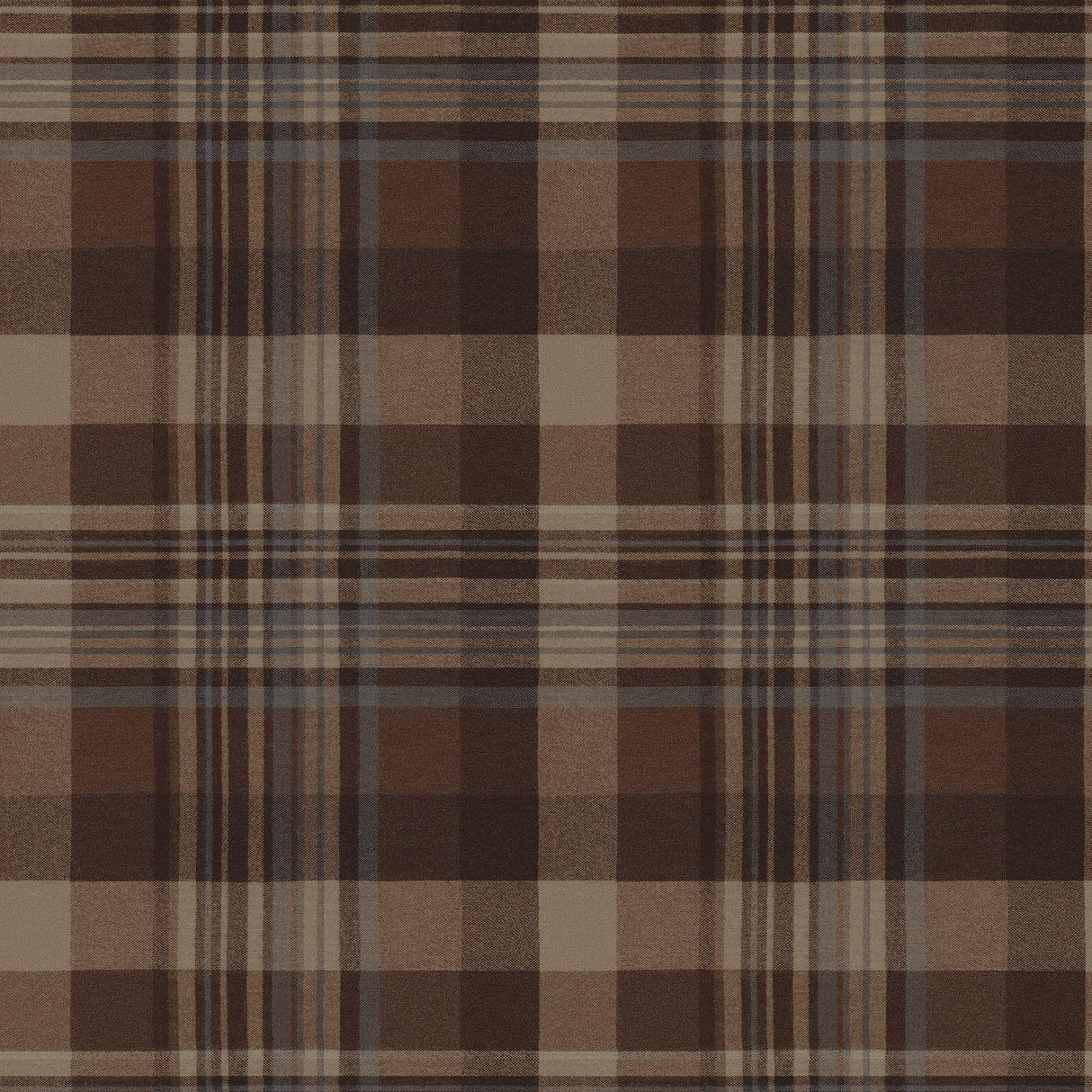 Dutton Plaid Rust Wallpaper with Traditional Plaid Pattern - Chesapeake 4142-72636