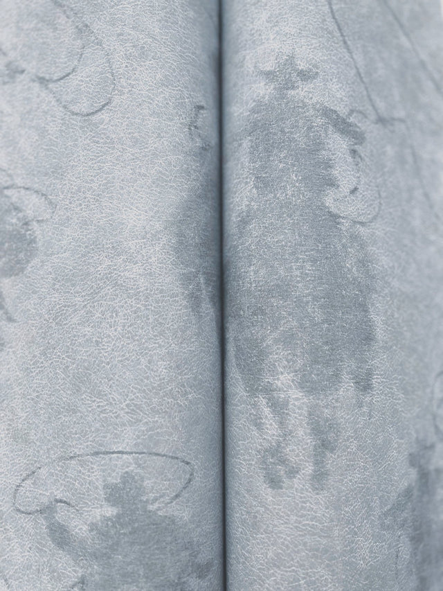 Stockman Silhouette Blue Wallpaper with Cowboy Graphics Motif - Chesapeake 4142-72637
