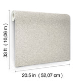 Woven Basket Light Grey Wallpaper with Textured Fabric Weave Motif - Chesapeake 4142-72642