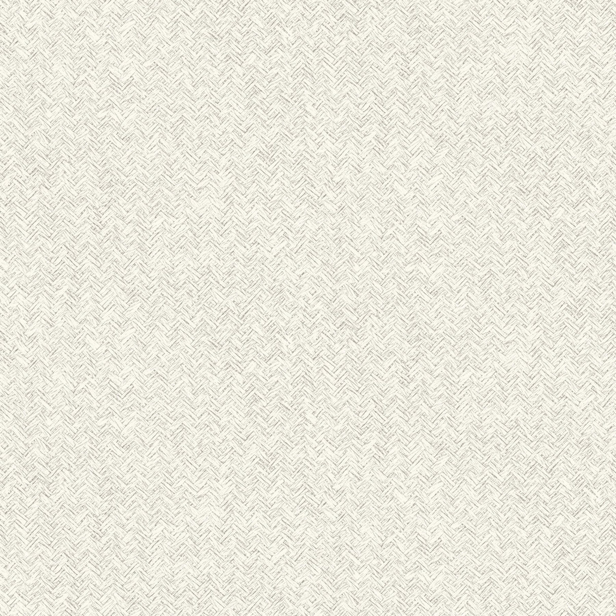 Woven Basket White Wallpaper with Raised Ink Fabric Texture - Chesapeake 4142-72643