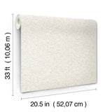 Woven Basket White Wallpaper with Raised Ink Fabric Texture - Chesapeake 4142-72643