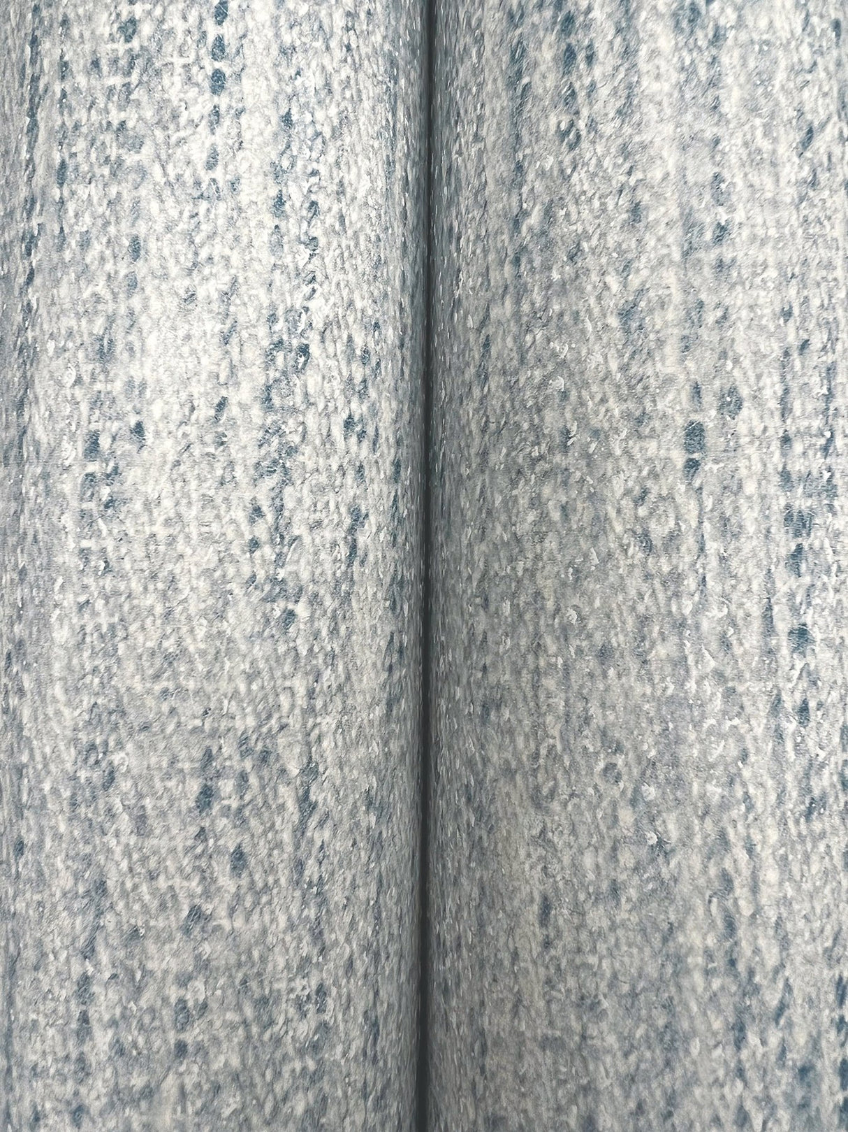 Wool Texture Light Blue Wallpaper with Fabric Textures Pattern, Transitional Style - Chesapeake 4142-72645
