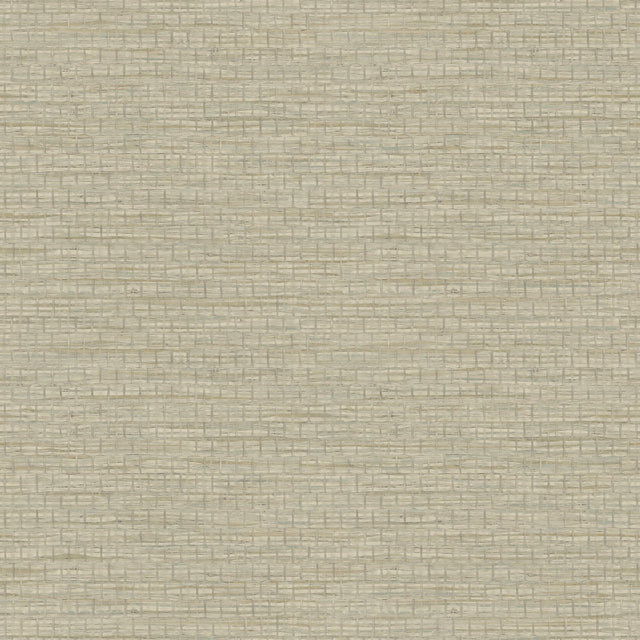 Plaited Grass Sage Wallpaper with Faux Grasscloth Basketweave - Chesapeake 4142-72653