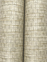 Plaited Grass Sage Wallpaper with Faux Grasscloth Basketweave - Chesapeake 4142-72653