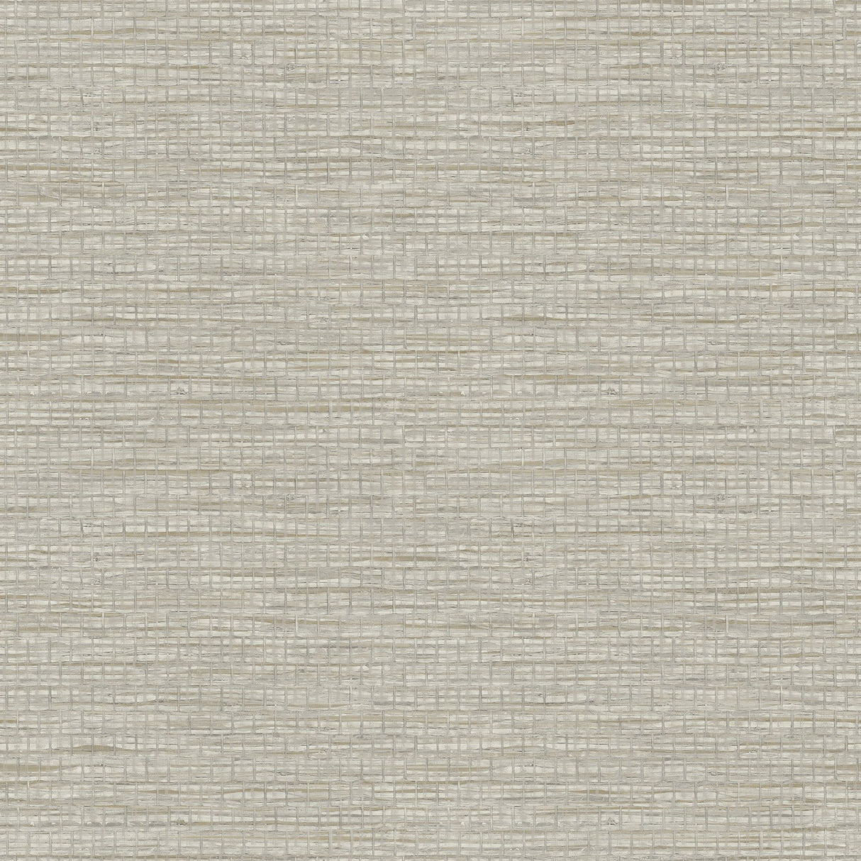 Plaited Grass Grey Wallpaper with Faux Grasscloth Basketweave Texture, Transitional - Chesapeake 4142-72654