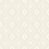 Camp Blanket Cream Wallpaper with Geometric Western Medallion Pattern, Traditional Style - Chesapeake 4142-72661