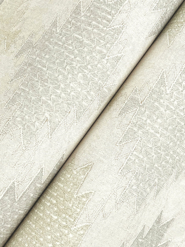 Stitched Heirloom Moss Wallpaper with Medallions Pattern, Farmhouse Style - Chesapeake 4142-72665
