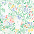 Brittsommar Light Green Woodland Botanical Floral Wallpaper by A-Street Prints - MD22007