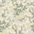 Hava Yellow Meadow Flowers Wallpaper by A-Street Prints in Buttery Yellow and Sage Green - MD22012