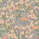 Hava Coral Meadow Flowers Wallpaper by A-Street Prints - MD22013