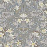 Lisa Stone Floral Damask Wallpaper with Whimsical Botanical Pattern - A-Street Prints 4143-22018