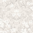 Lisa Grey Floral Damask Wallpaper by A-Street Prints