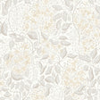 Turi Khaki Twining Vines Botanical Wallpaper by A-Street Prints - MD22023