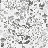 Groh Grey Floral Wallpaper by A-Street Prints - MD22029