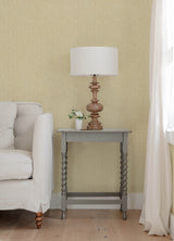 Ashbee Yellow Faux Fabric Wallpaper with Chevron Tweed Texture - A-Street Prints 4143-26162