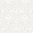 Mara Light Grey Tulip Ogee Wallpaper by A-Street Prints - MD34007